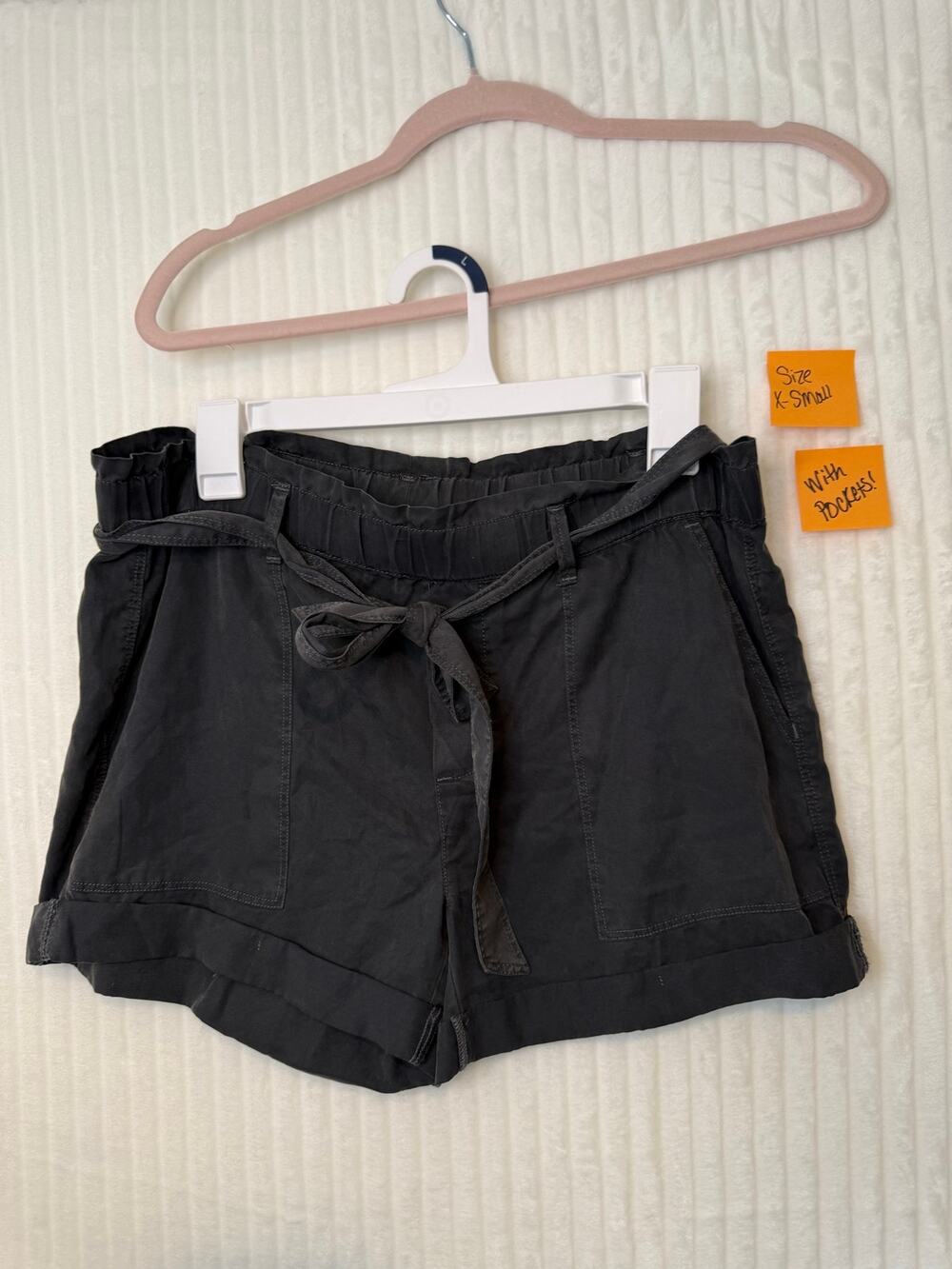 Aerie paper bag shorts size medium